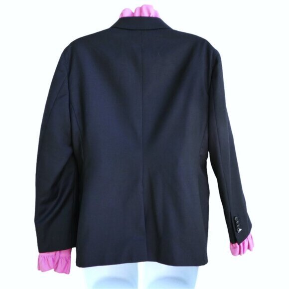 Suitsupply Cameron Women Navy Blazer Pure WooL Single Button Center Vent 42 - Picture 3 of 9